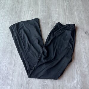 Black Wide-Leg Pants